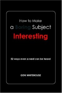 How to Make a Subject Interesting Book